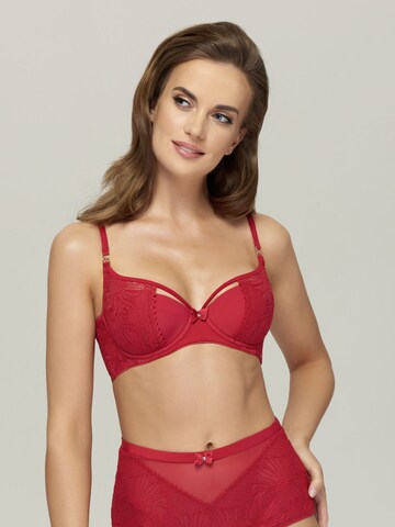 Marc & André T-shirt Bra in Red