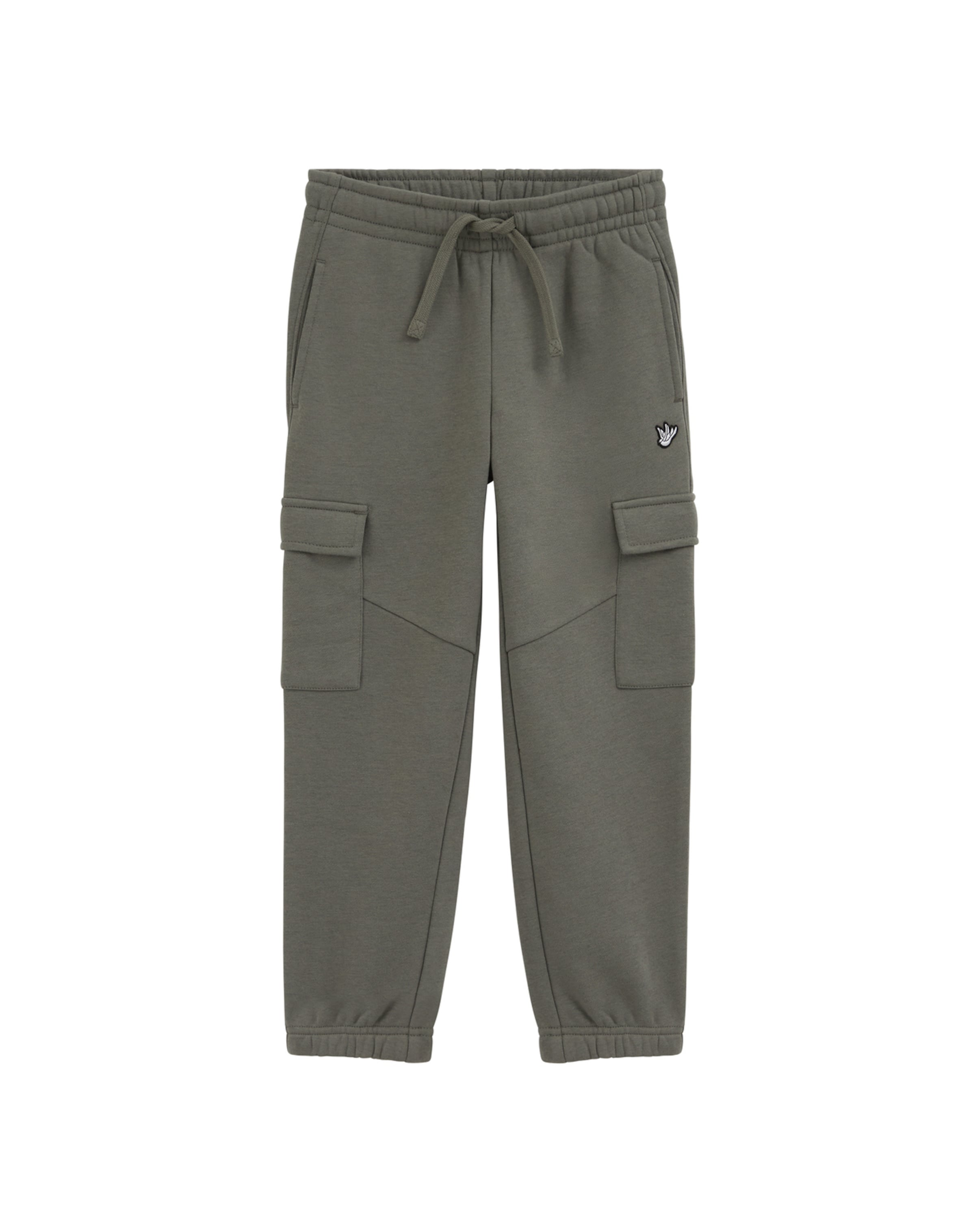 WE Fashion Regular Broek in Groen: voorkant