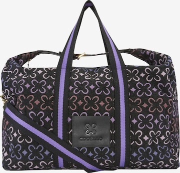 CODELLO Travel Bag in Purple: front