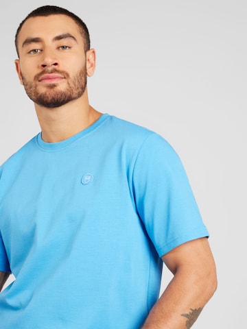 KnowledgeCotton Apparel Bluser & t-shirts 'ALDER' i blå