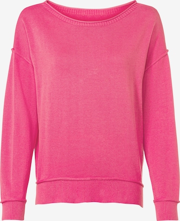 rožinė heine Megztinis: priekis