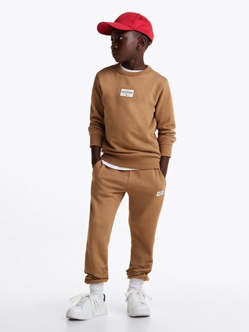 TOMMY HILFIGER Tapered Broek in Bruin