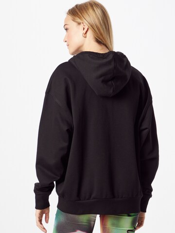 WEEKDAY Zip-Up Hoodie 'Alisa' in Black