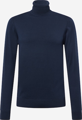 INDICODE JEANS Pullover 'Burns' in Blau: front
