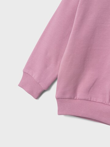 NAME IT Sweatshirt 'NMFOLILAS' in Purple