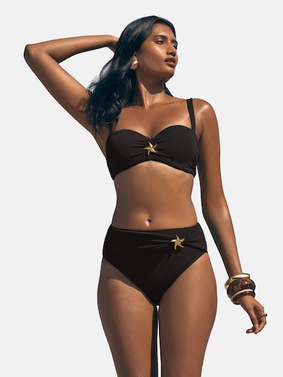 fekete love & roses Bikini felső, Termék nézet