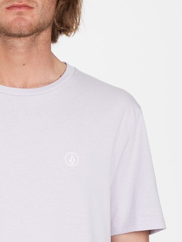 T-Shirt 'Circle BIanks' Volcom en violet