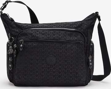 KIPLING - Mala de ombro 'Gabbie' em preto: frente