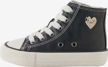 Next Sneaker 'Hi' in Schwarz: Vorderseite