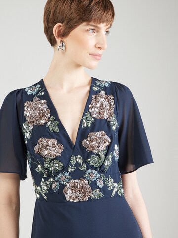 Maya Deluxe Evening Dress in Blue