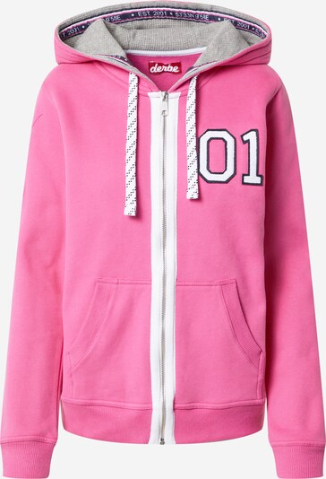 Derbe Sweat jacket in Navy / Pink / White, Item view