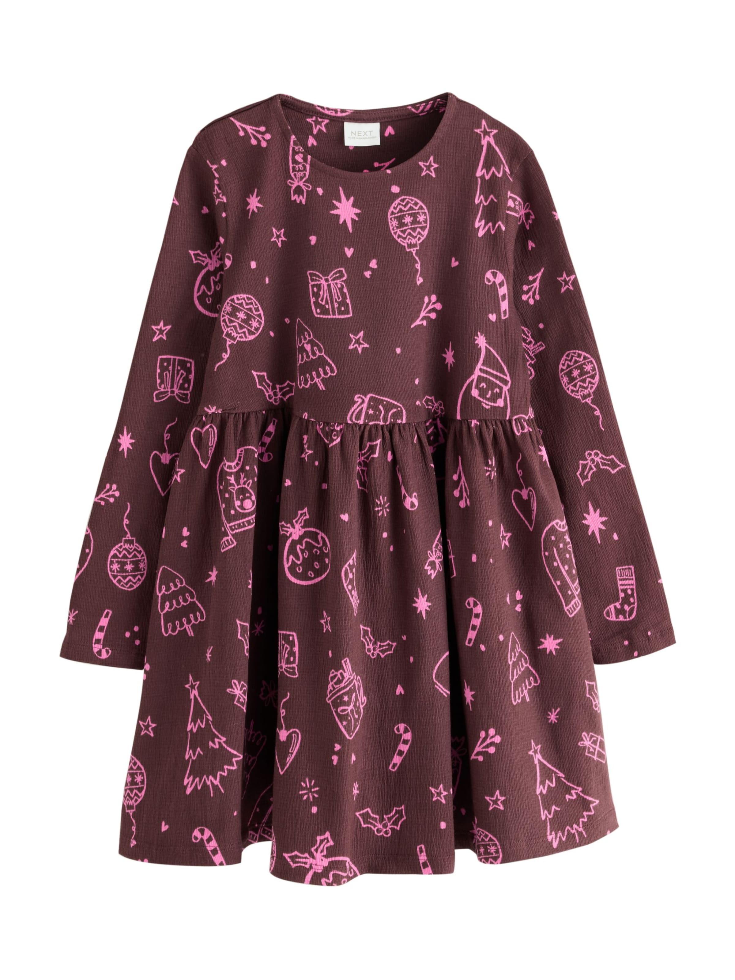 Next Dress in Brown: front