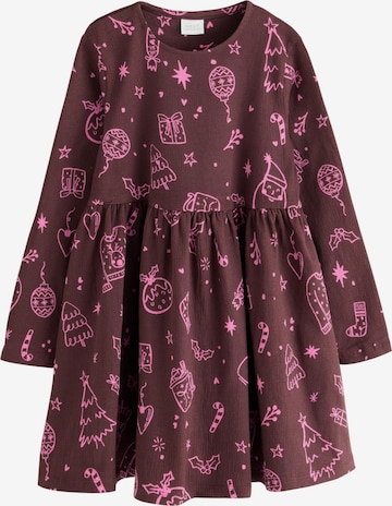 Next - Vestido en marrón: frente