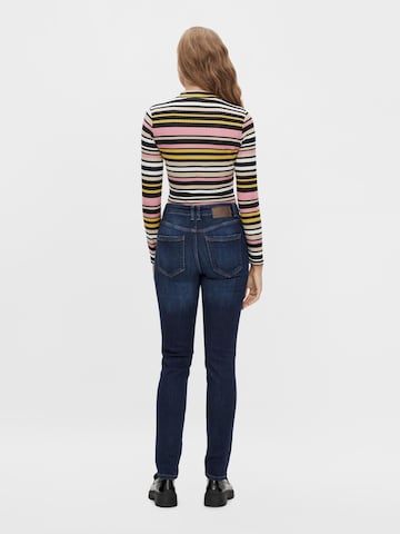 PIECES Skinny Jeans 'Lili' in Blauw