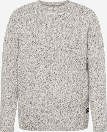 TOM TAILOR DENIM Sweater in Grey: front