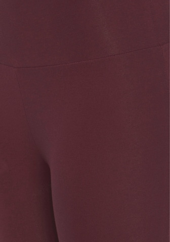 LASCANA Regular Leggings in Red