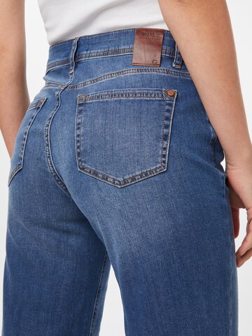 PULZ Jeans - Slimfit Calças de ganga 'EMMA' em azul