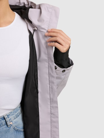 khujo Between-seasons coat 'June' in Purple