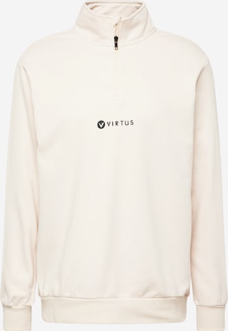 Virtus Sport sweatshirt 'Hotown' i beige: framsida