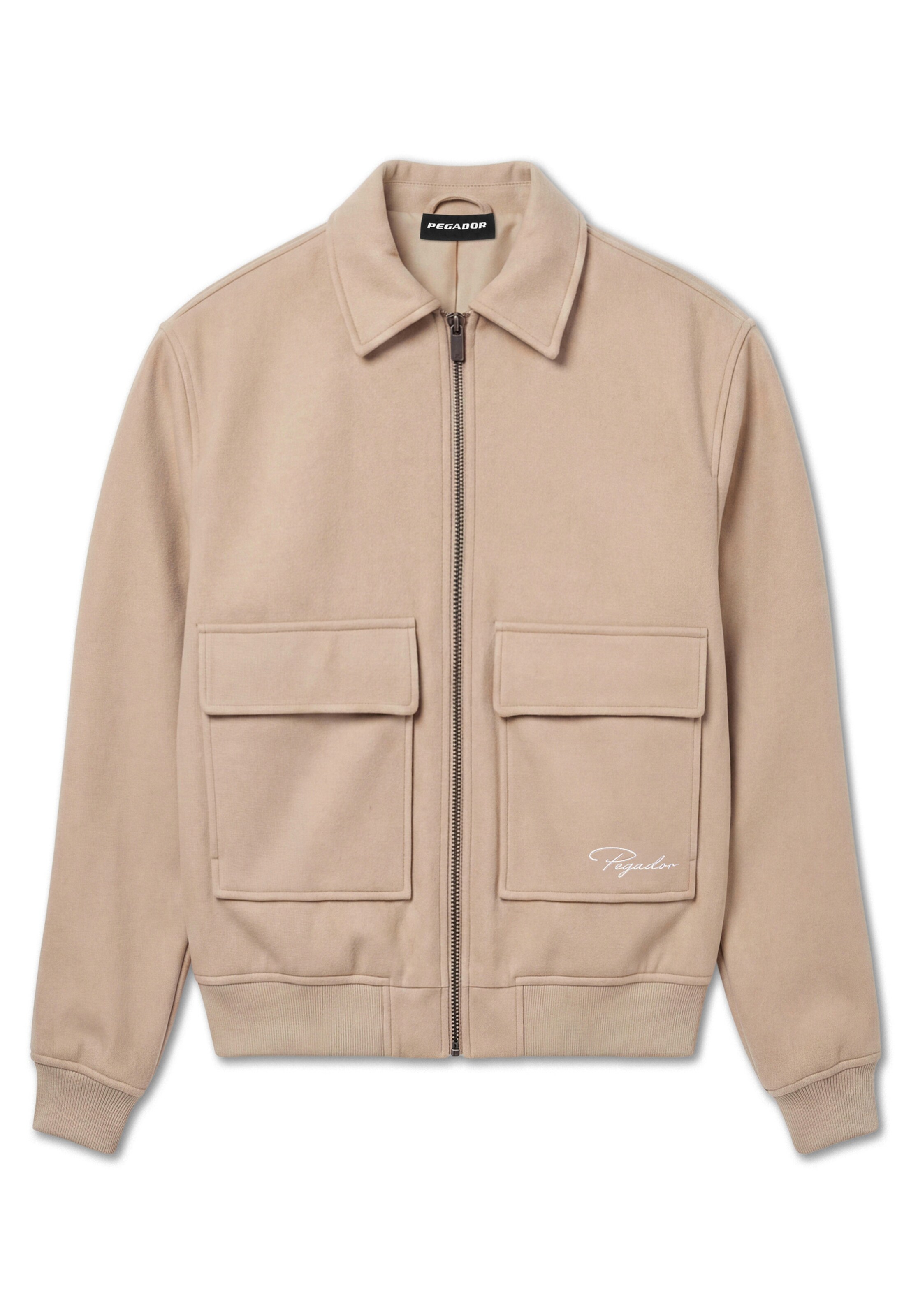 Pegador Välikausitakki 'Aiken' värissä beige: etupuoli