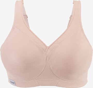 GLAMORISE Minimiser Minimizer in Beige: front