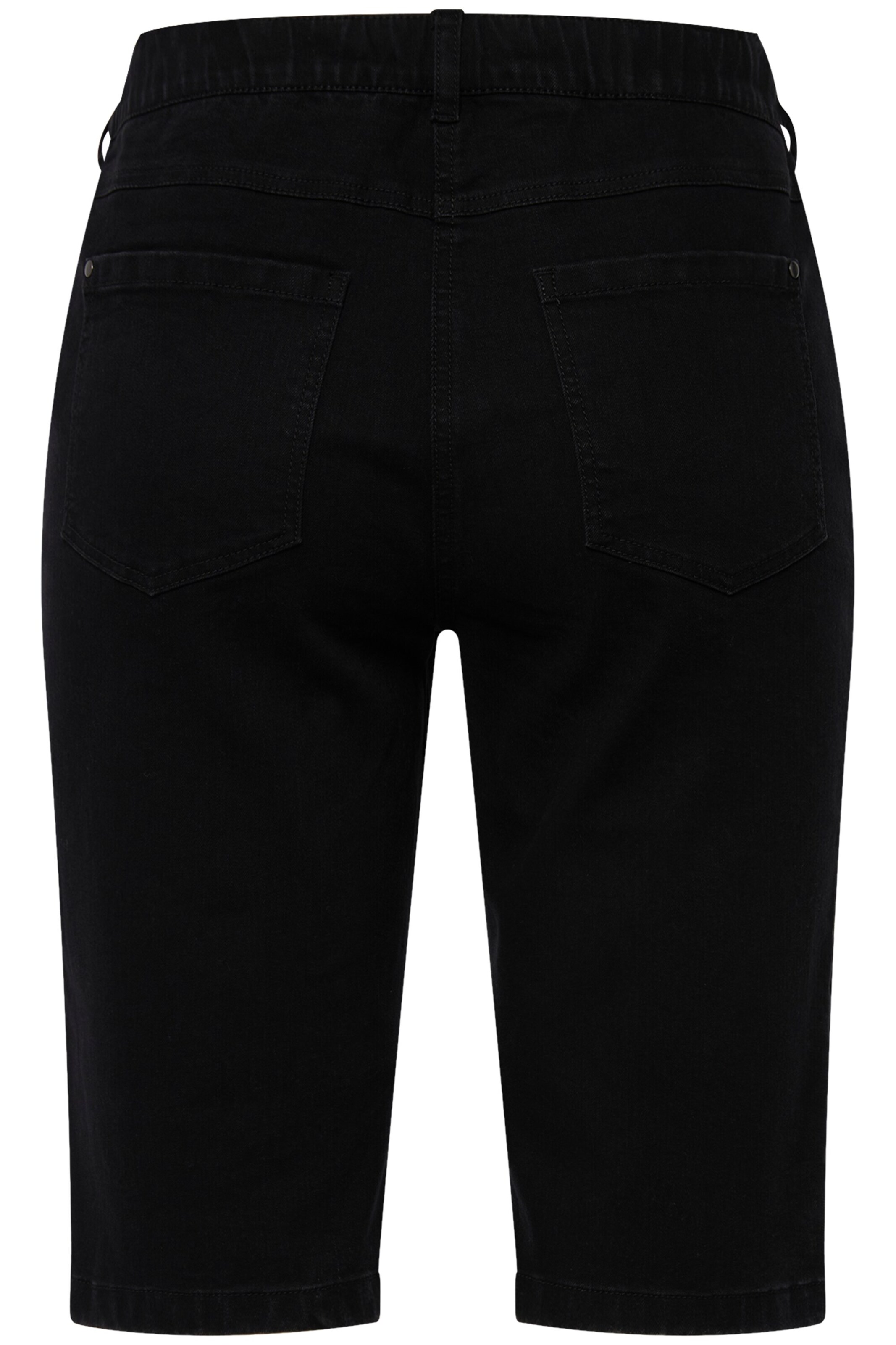 Ulla Popken Slimfit Jeans in Zwart