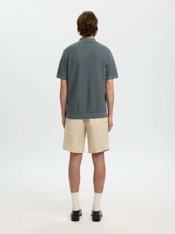 Pull-over 'SLHCran' SELECTED en vert