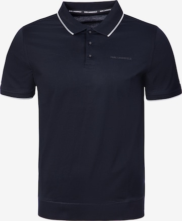 Maglietta di Karl Lagerfeld in blu: frontale