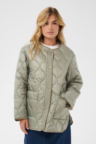 SAINT TROPEZ Tussenjas 'OttaviaSZ' in Grijs: voorkant