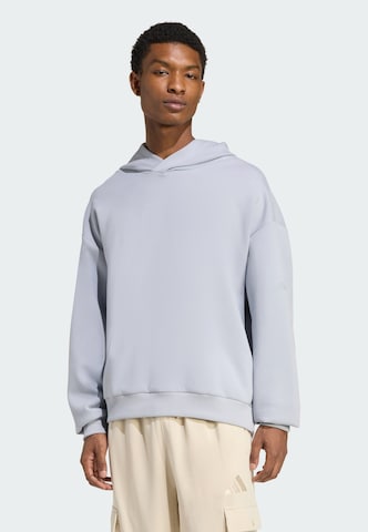 ADIDAS SPORTSWEAR - Camiseta deportiva 'Soft Lux' en gris: frente