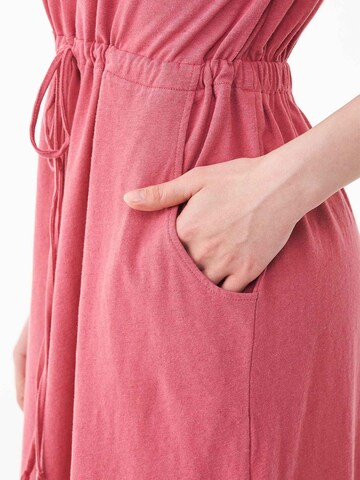 Organication Kleid in Pink
