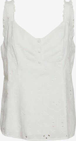 VERO MODA - Top 'UNA' em branco: frente