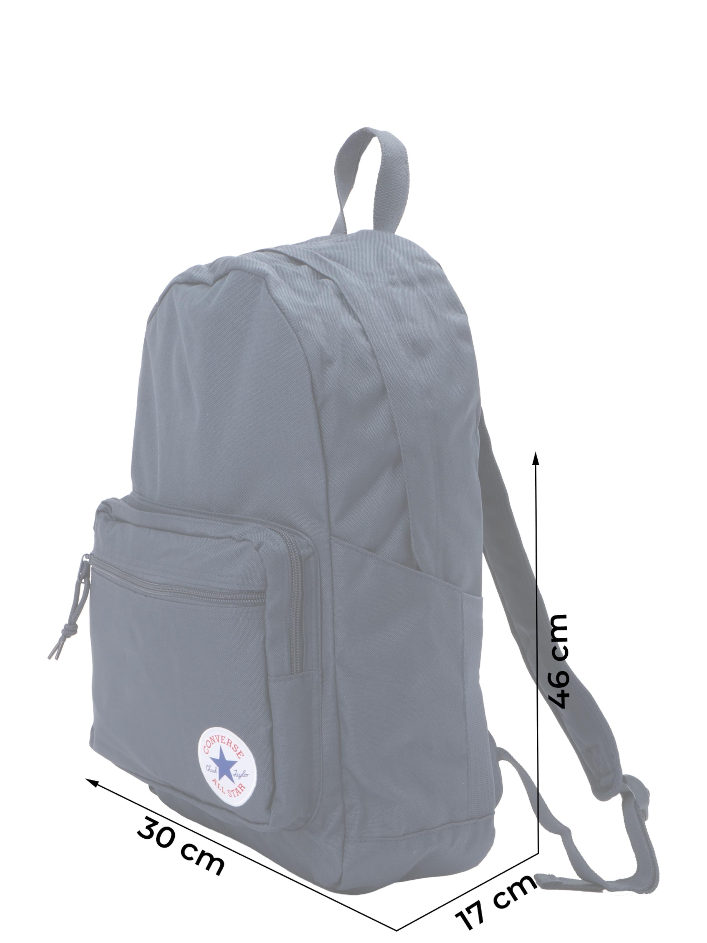 CONVERSE Rucksack 'GO 2' in Blau