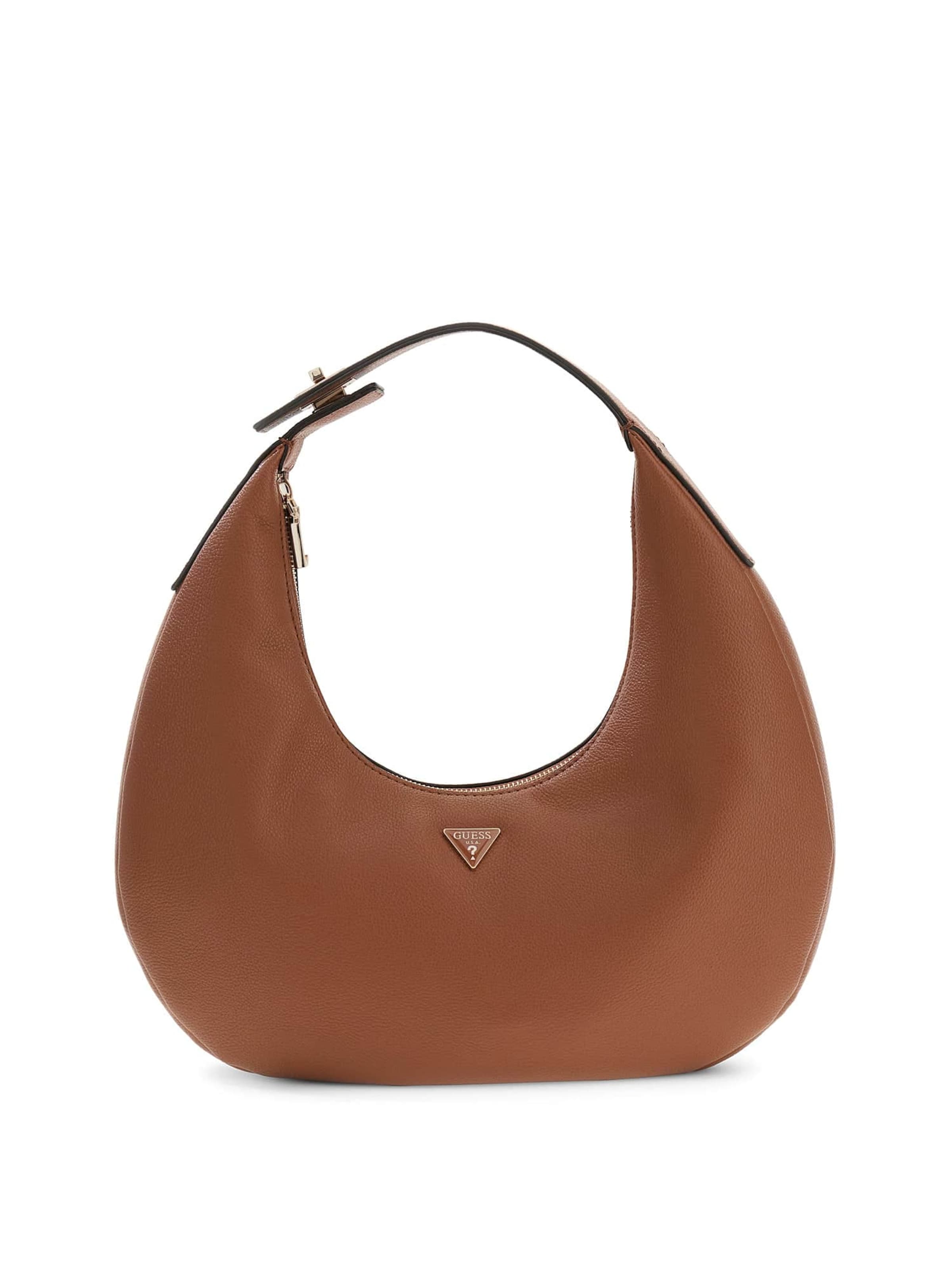 GUESS Shoulder Bag 'Evie' in Brown: front