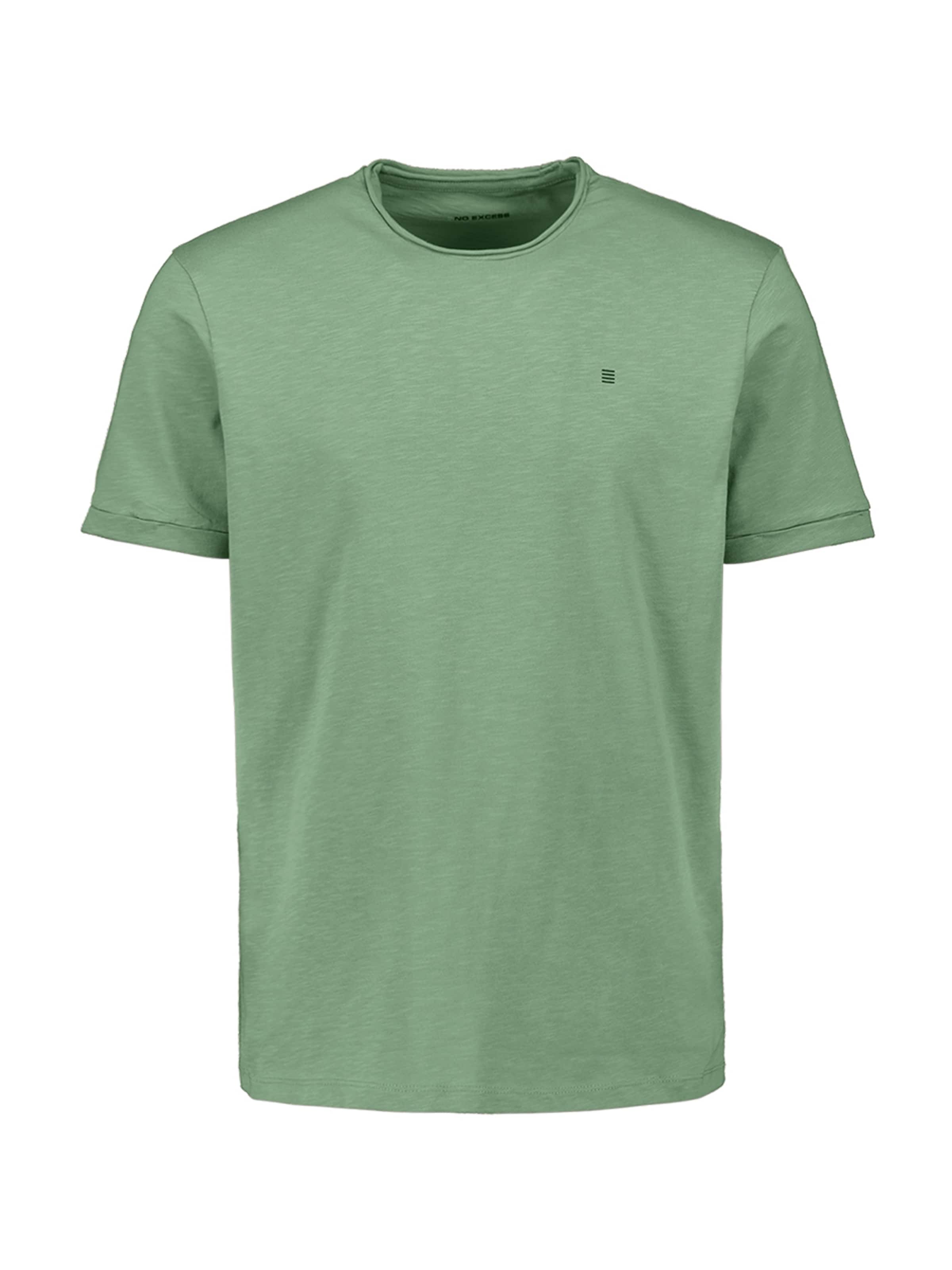 T-Shirt No Excess en vert : devant