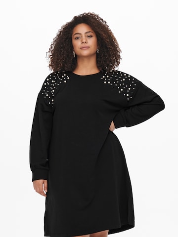 ONLY Carmakoma Dress in Black: front