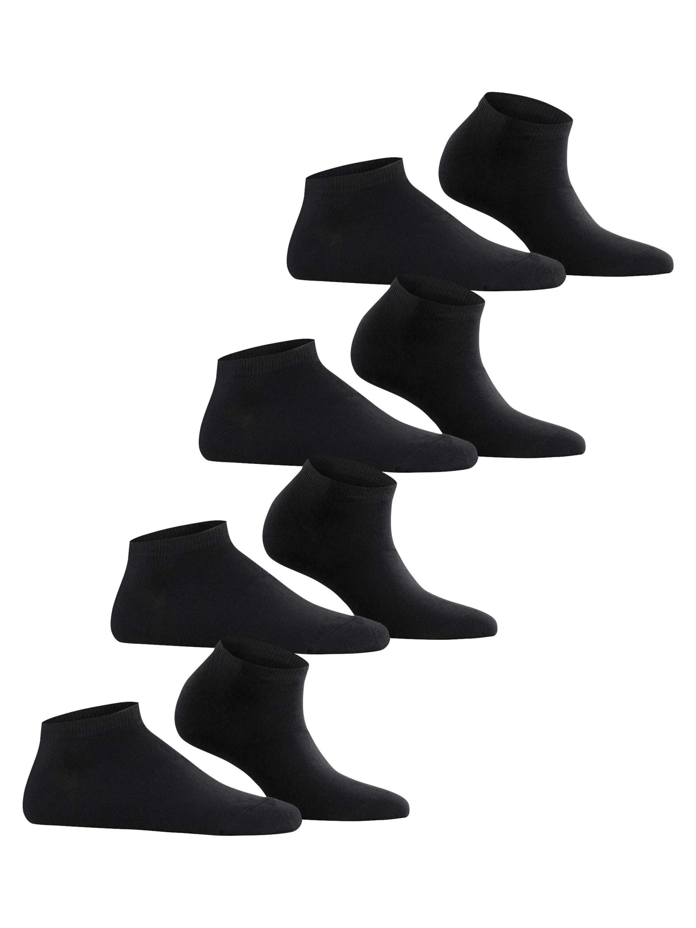 ESPRIT Socken 'Solid 4-Pack'‌‌‌‌‌‌‌‌‌‌ in Schwarz
