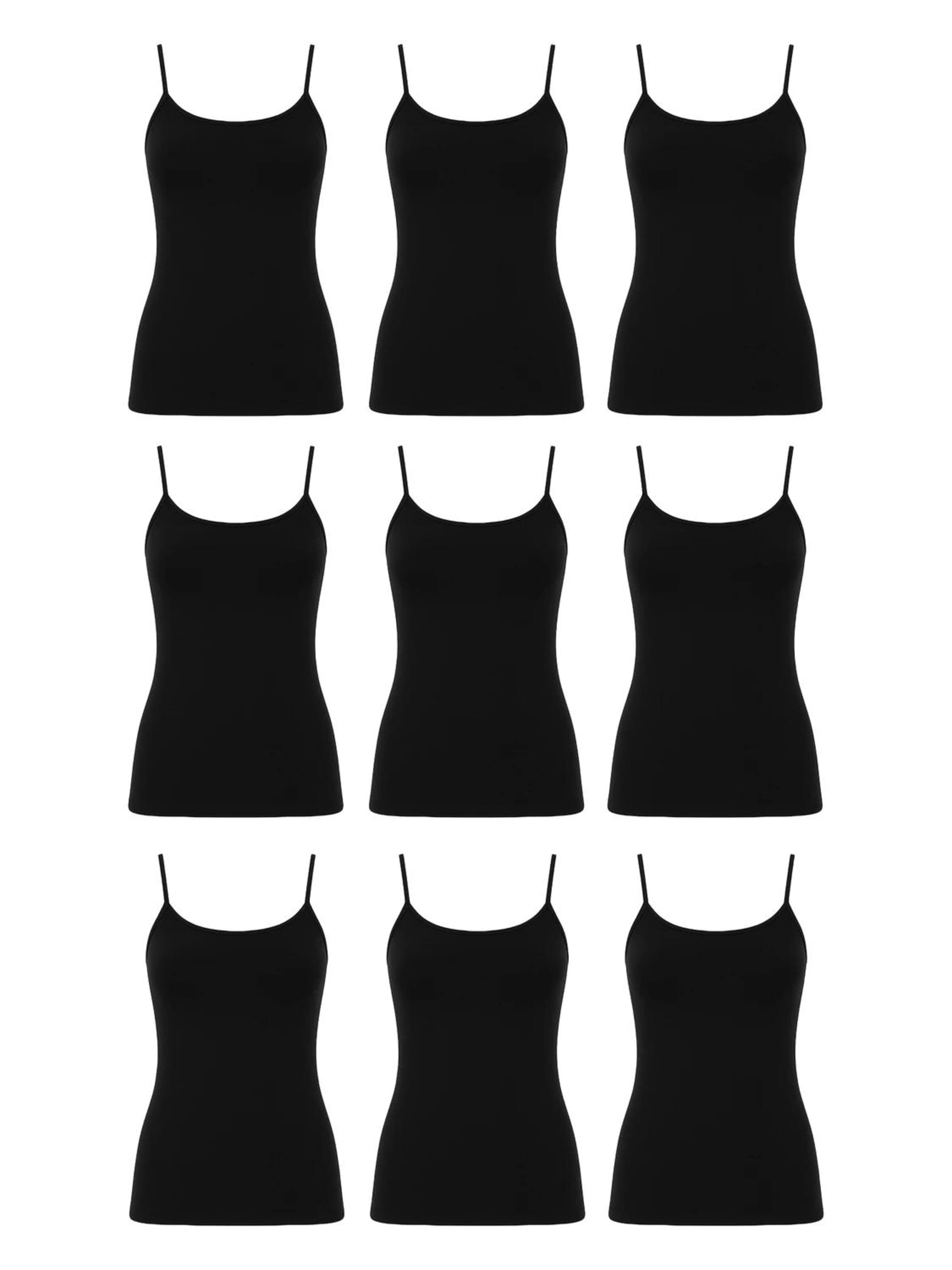 Maillot de corps Erdem en noir : devant