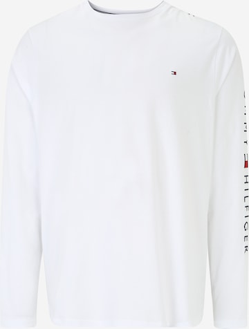 Tommy Hilfiger Big & Tall Shirt in White: front