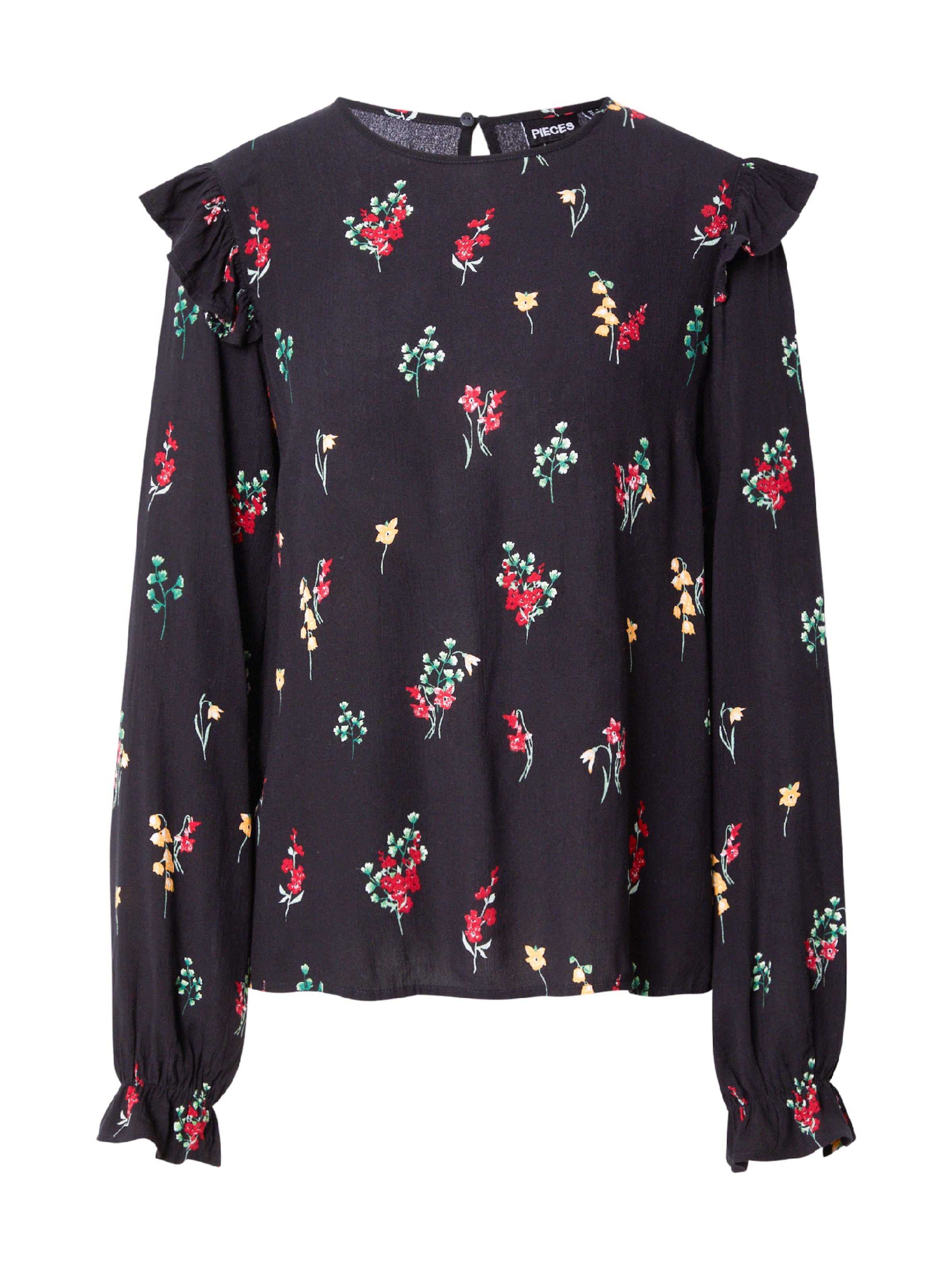 melns PIECES Blūze 'PCNINERA': no priekšpuses
