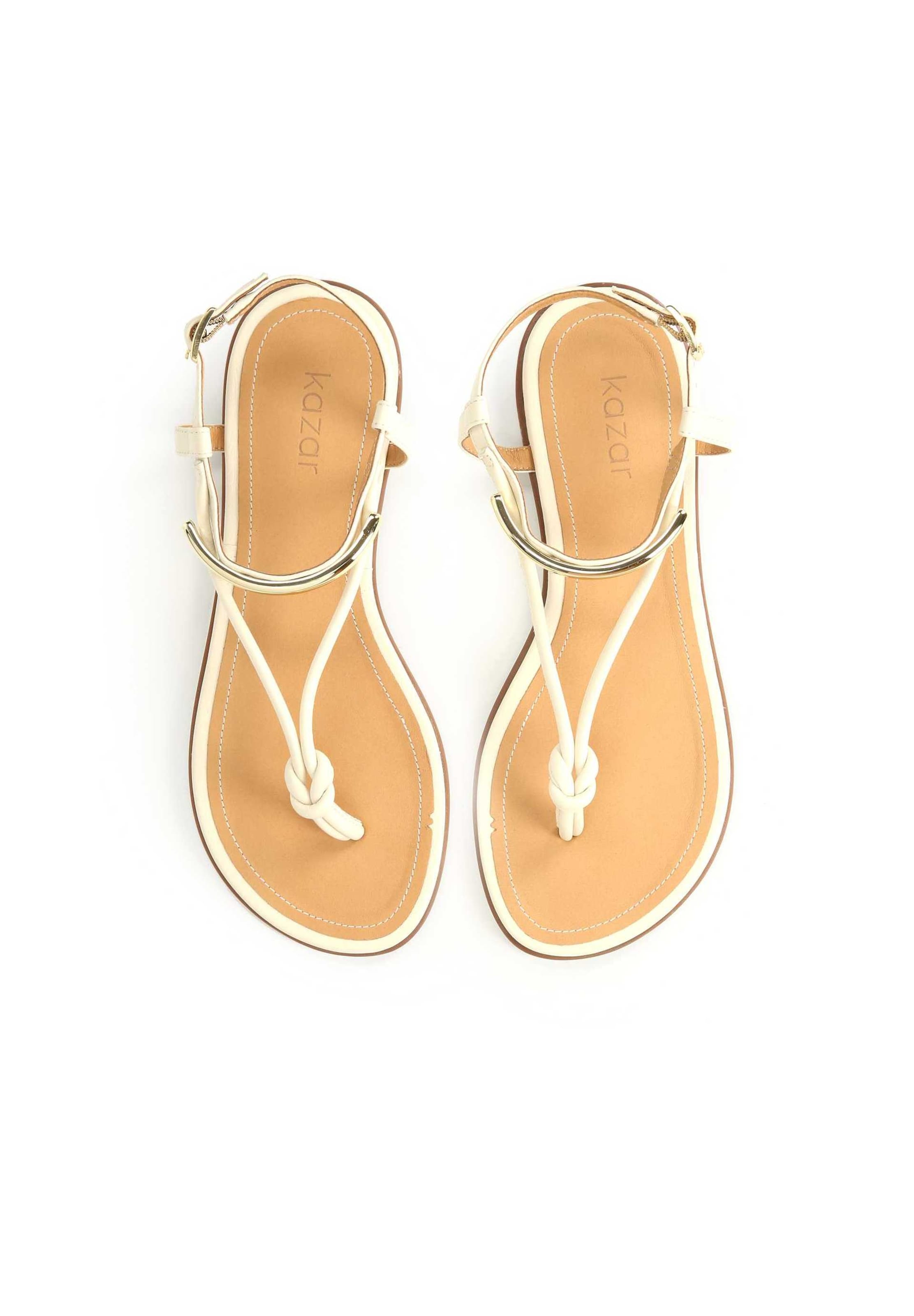 Kazar Σαγιονάρες διχαλωτές σε μπεζ