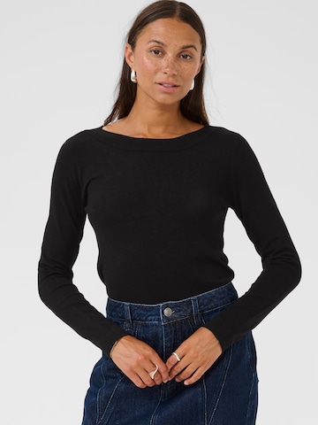 Pull-over 'KAlizza' Kaffe en noir : devant