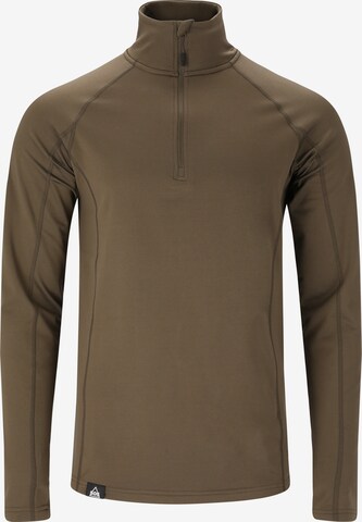 SOS Performance Shirt 'Jasna' in Brown: front