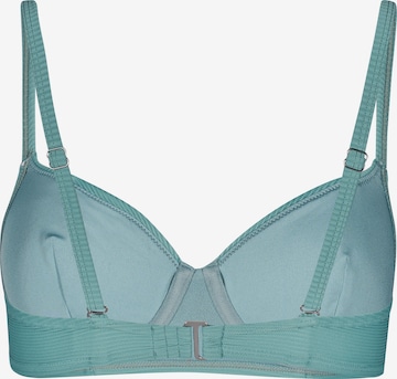 Skiny T-shirt Bra in Blue