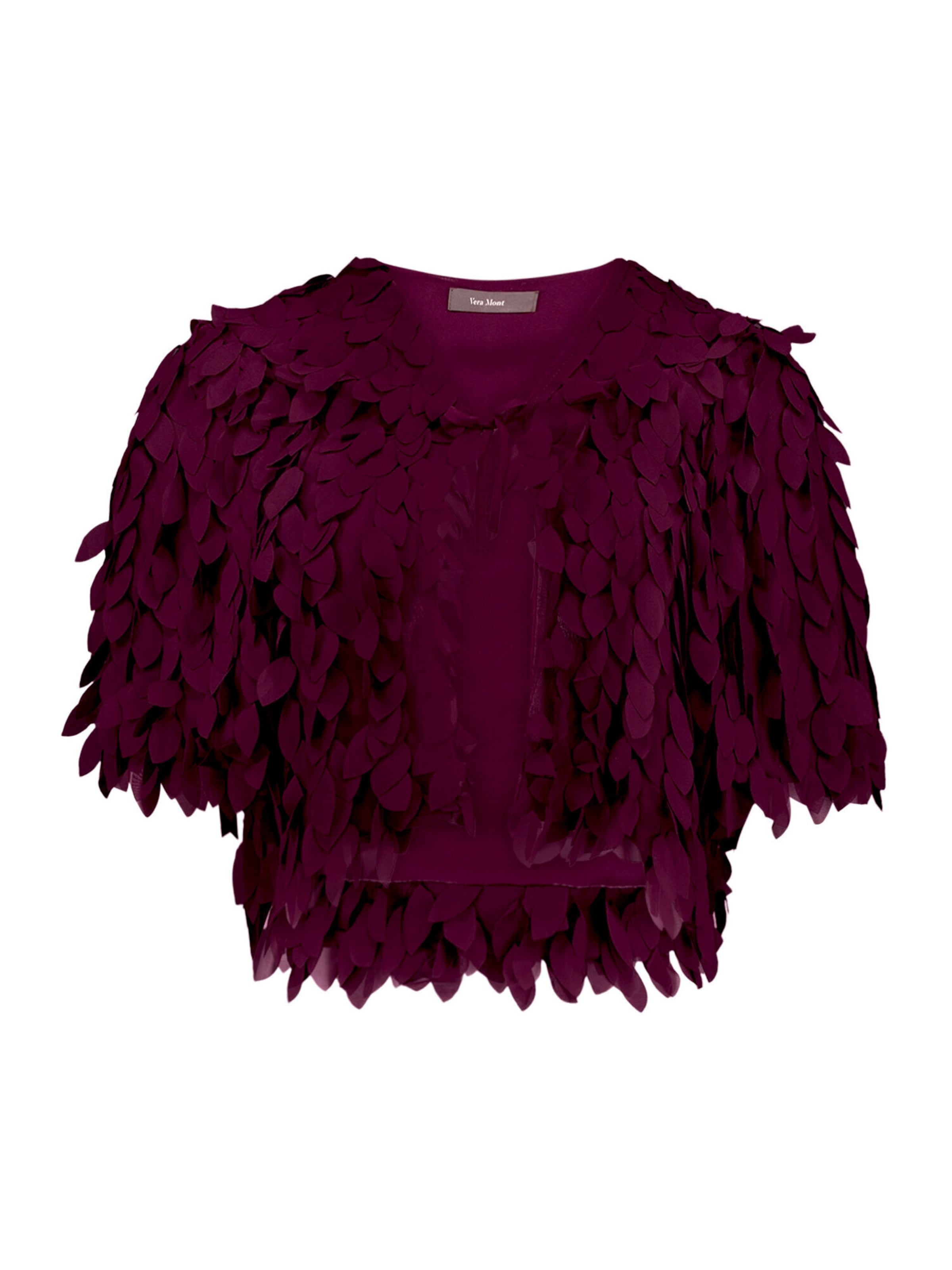 Vera Mont Blazer in 36 in Aubergine, Item view
