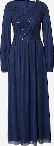 VILA Evening Dress in Blue: front