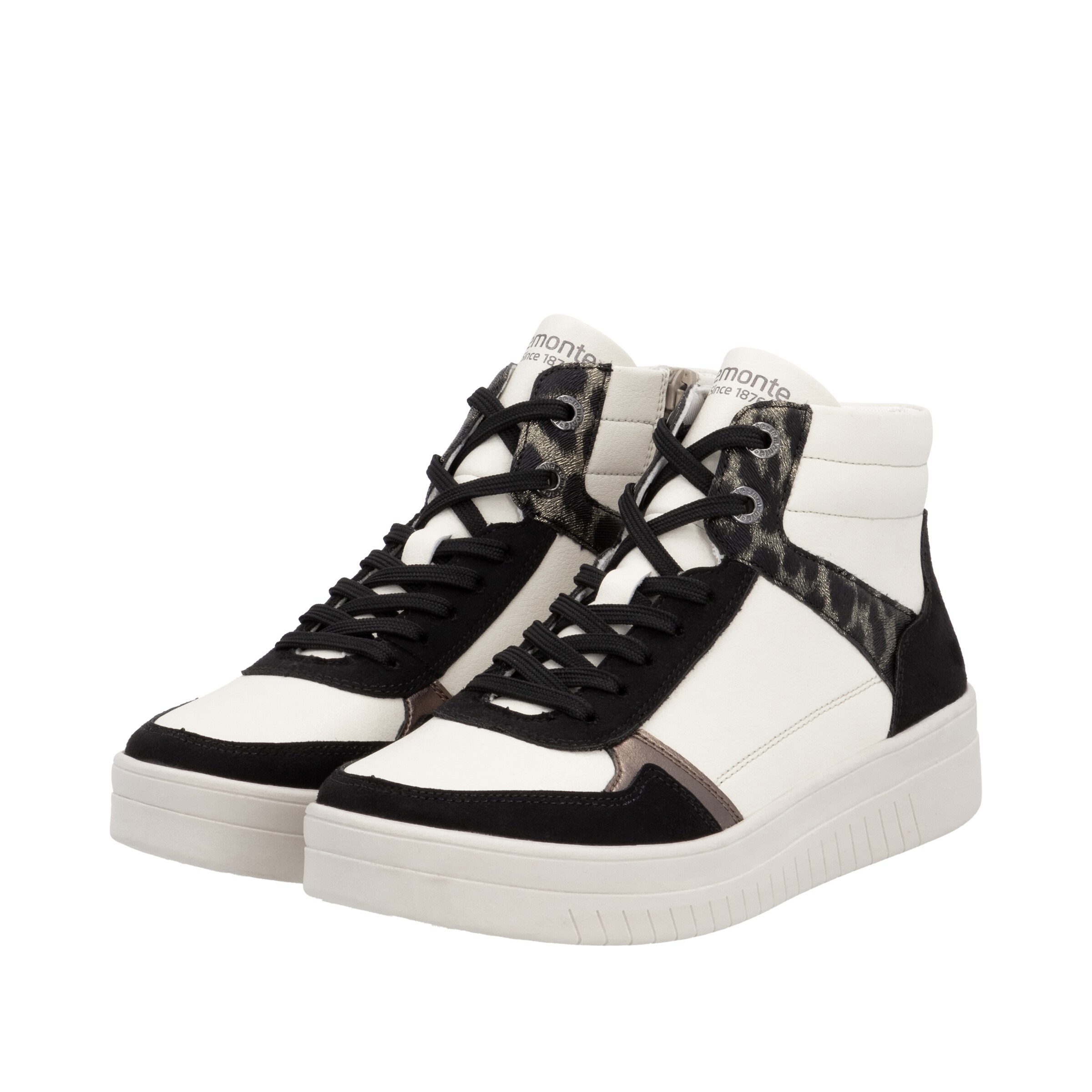 REMONTE High-Top Sneakers 'D0J71' in Beige