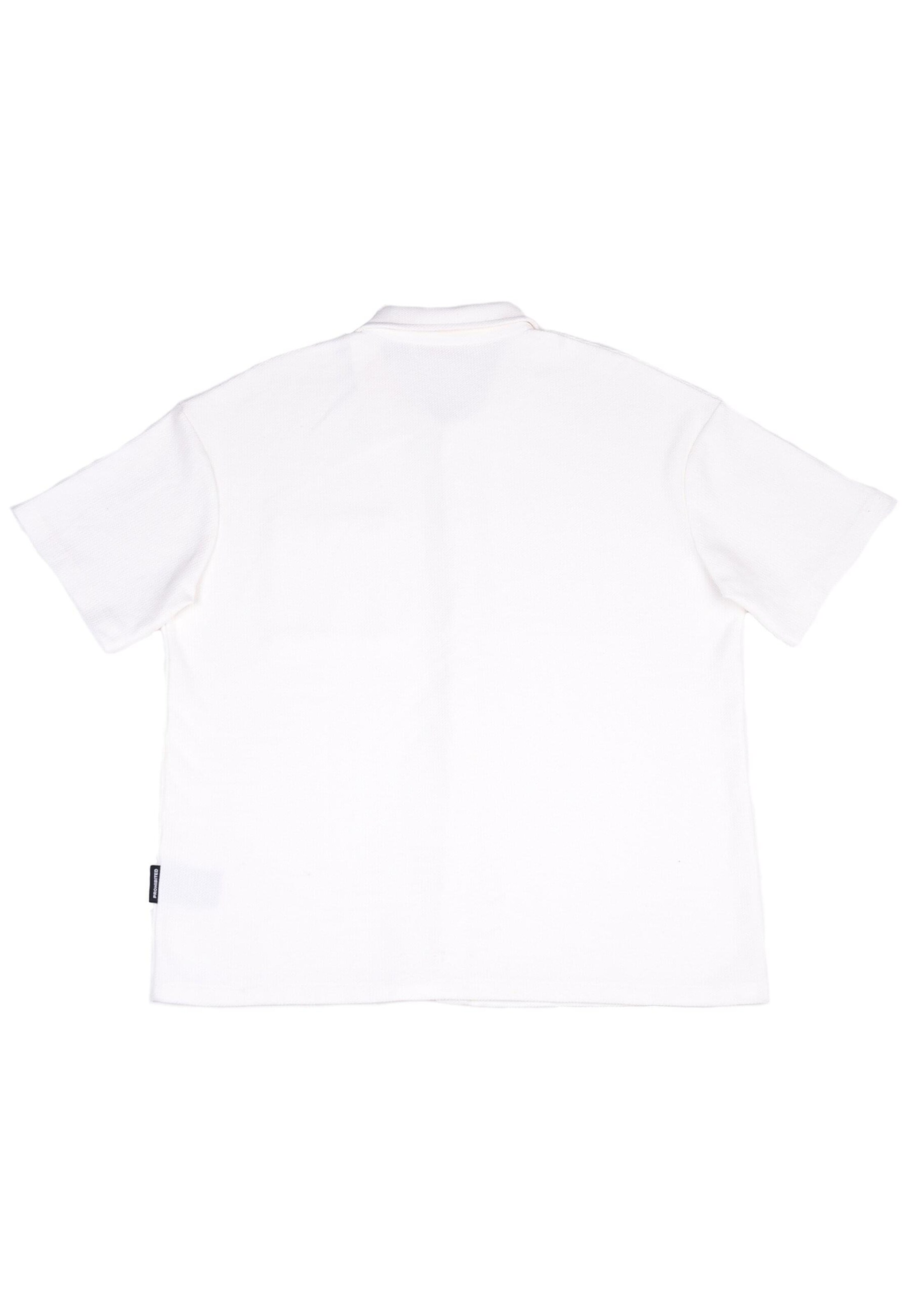 balta Prohibited Patogus modelis Marškiniai