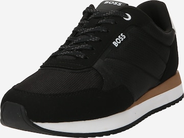 BOSS Sneakers 'Kai' in Black: front