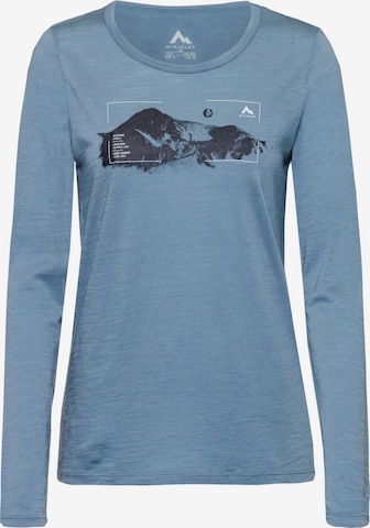 MCKINLEY Funktionsshirt 'Shane III' in Blau: Vorderseite